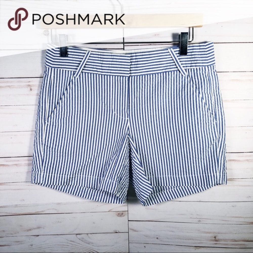 🩳🆕J. Crew Grey Seersucker Shorts🩳